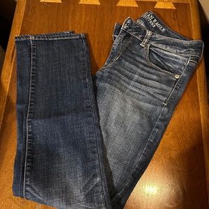 Women's American Eagle Skinny Stretch Jeans Size 6 Short